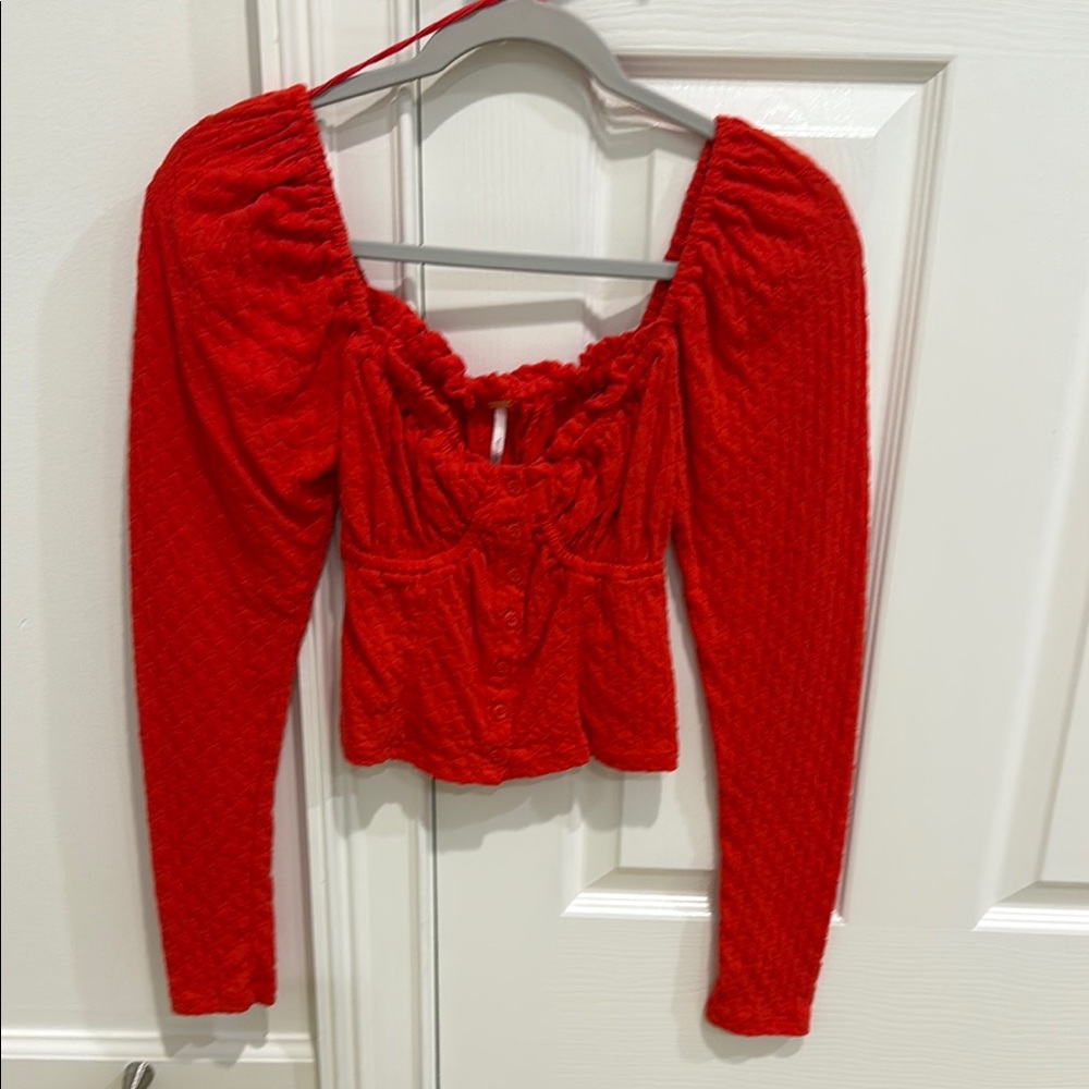Free People ladybug longsleeve